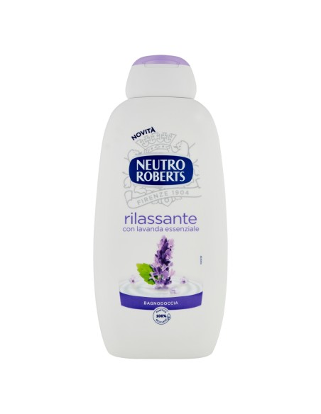 neutro roberts bagnodoccia - 450ml - rilassante con lavanda essenziale: tuttocasashop.live: igiene e cura della persona