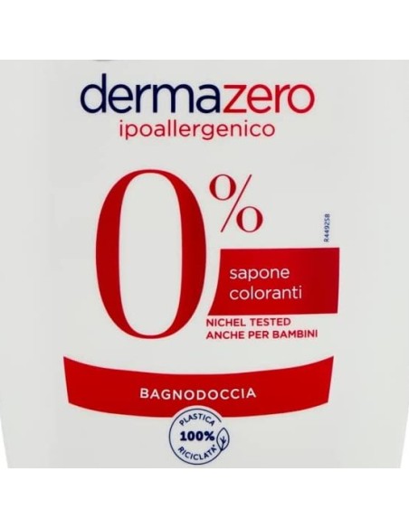 neutro roberts bagnodoccia 450ml - dermazero ipoallergenico - nichel tested: tuttocasashop.live: igiene e cura della persona