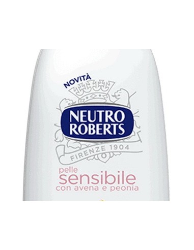 neutro roberts bagnodoccia - 450ml - pelle sensibile con avena e peonia: tuttocasashop.live: igiene e cura della persona