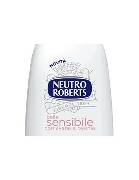 neutro roberts bagnodoccia - 450ml - pelle sensibile con avena e peonia: tuttocasashop.live: igiene e cura della persona