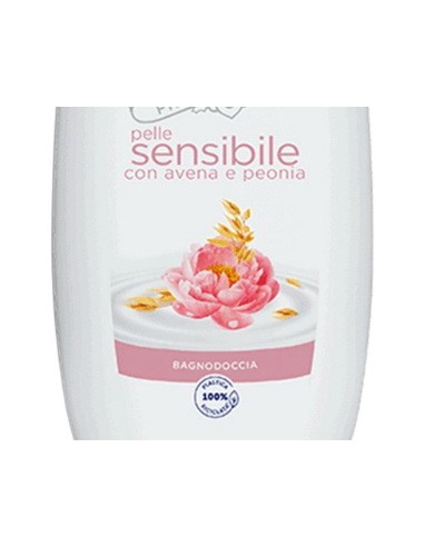 neutro roberts bagnodoccia - 450ml - pelle sensibile con avena e peonia: tuttocasashop.live: igiene e cura della persona