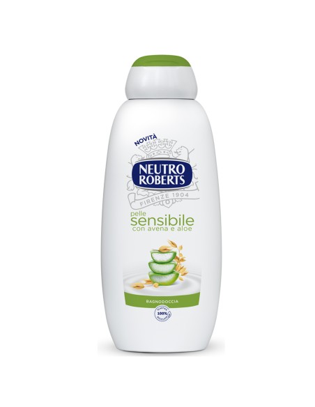 neutro roberts bagnodoccia - 450ml - pelle sensibile con avena e aloe: tuttocasashop.live: igiene e cura della persona