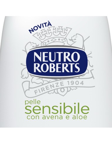 neutro roberts bagnodoccia - 450ml - pelle sensibile con avena e aloe: tuttocasashop.live: igiene e cura della persona