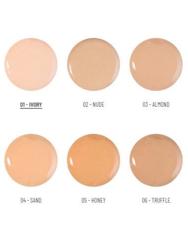 astra long stay concealer - correttore lunga tenuta - spf15 - 01 - ivory: tuttocasashop.live: igiene e cura della persona