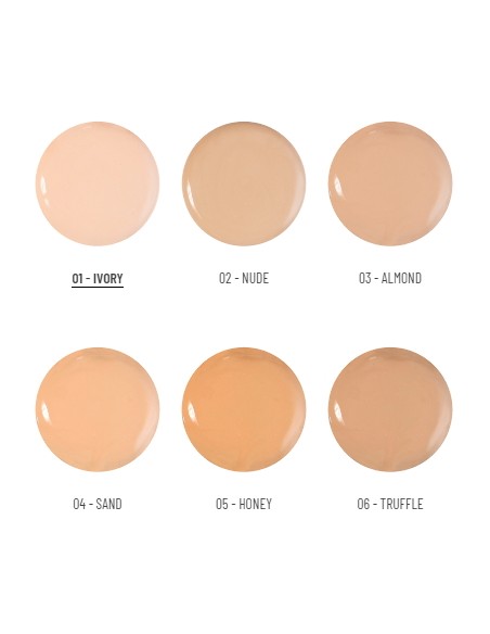 astra long stay concealer - correttore lunga tenuta - spf15 - 01 - ivory: tuttocasashop.live: igiene e cura della persona