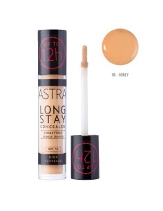 astra long stay concealer - correttore lunga tenuta - spf15 - 05 - honey: tuttocasashop.live: igiene e cura della persona