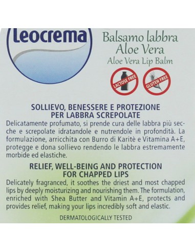 leocrema stick labbra 5.5ml - aloe vera: tuttocasashop.live: igiene e cura della persona