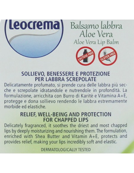 leocrema stick labbra 5.5ml - aloe vera: tuttocasashop.live: igiene e cura della persona
