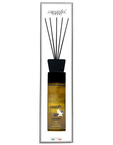 camomilla essenza profumo ambiente con bastoncini - 500ml - vaniglia: tuttocasashop.live: pulizia e cura della casa