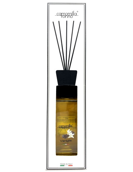 camomilla essenza profumo ambiente con bastoncini - 500ml - vaniglia: tuttocasashop.live: pulizia e cura della casa