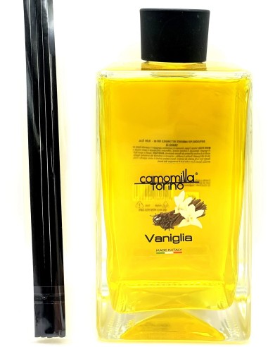 camomilla essenza profumo ambiente con bastoncini - 500ml - vaniglia: tuttocasashop.live: pulizia e cura della casa