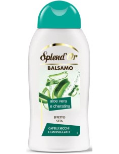 splend'or balsamo per capelli - 300ml - aloe vera e cheratina: tuttocasashop.live: igiene e cura della persona
