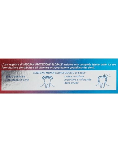 iodosan dentifricio 75ml - protezione globale anticarie e disturbi gengivali: tuttocasashop.live: igiene e cura della persona