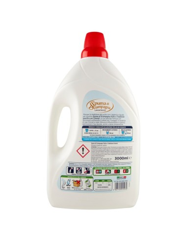 spuma di sciampagna detersivo lavatrice - 60 lavaggi - 3l - color: tuttocasashop.live: prodotti per bucato e tessuti