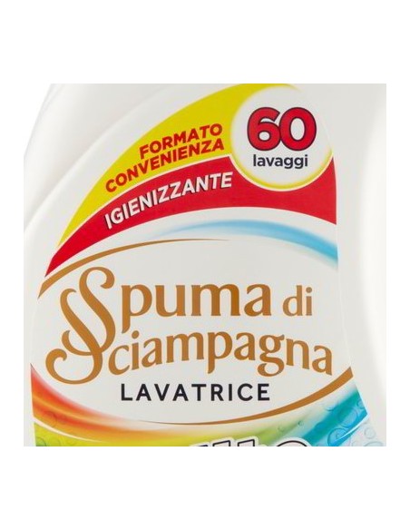 spuma di sciampagna detersivo lavatrice - 60 lavaggi - 3l - color: tuttocasashop.live: prodotti per bucato e tessuti
