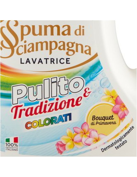spuma di sciampagna detersivo lavatrice - 60 lavaggi - 3l - color: tuttocasashop.live: prodotti per bucato e tessuti