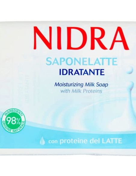 nidra sapone solido - 3 pezzi da 90 grammi - idratante - proteine del latte: tuttocasashop.live: igiene e cura della persona