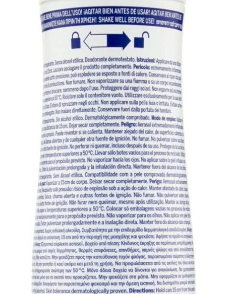 nivea deodorante spray - 150ml - black & white invisible fresh - non macchia: tuttocasashop.live: igiene e cura della persona