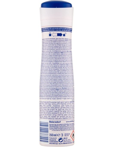 nivea deodorante spray - 150ml - pearl & beauty - protezione 48h: tuttocasashop.live: igiene e cura della persona