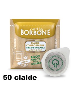 borbone caffe' espresso - 50 cialde ese 44mm - miscela oro: tuttocasashop.live: altro - bazar