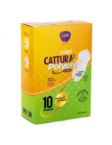 clendy multiduster - 10 ricambi per piumino - profumati: tuttocasashop.live: pulizia e cura della casa