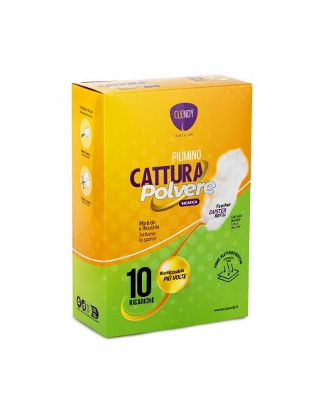 clendy multiduster - 10 ricambi per piumino - profumati: tuttocasashop.live: pulizia e cura della casa