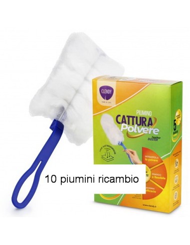 clendy multiduster - 10 ricambi per piumino - profumati: tuttocasashop.live: pulizia e cura della casa
