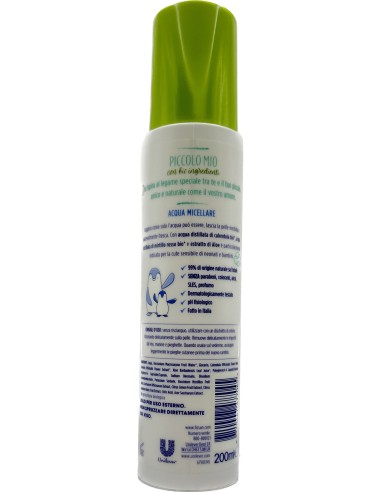 fissan piccolo mio - acqua micellare - 250ml - con bio ingredienti: tuttocasashop.live: igiene e cura della persona