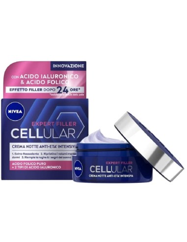 nivea crema viso 50ml - cellular anti-age - notte - rinnovatore giovinezza: tuttocasashop.live: igiene e cura della persona