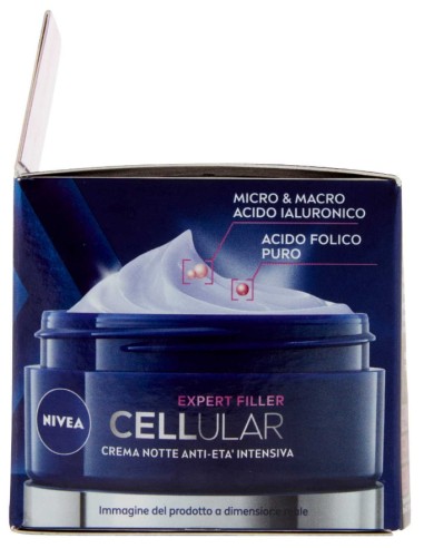 nivea crema viso 50ml - cellular anti-age - notte - rinnovatore giovinezza: tuttocasashop.live: igiene e cura della persona