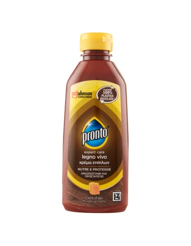 pronto legnovivo crema - 200ml - con cera d'api - nutre e protegge il legno: tuttocasashop.live: pulizia e cura della casa