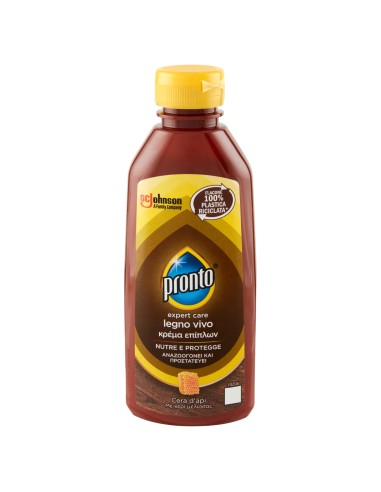 pronto legnovivo crema - 200ml - con cera d'api - nutre e protegge il legno: tuttocasashop.live: pulizia e cura della casa