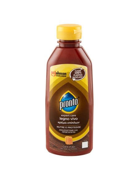 pronto legnovivo crema - 200ml - con cera d'api - nutre e protegge il legno: tuttocasashop.live: pulizia e cura della casa