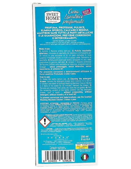 sweet home curalavatrice profumato - 250ml - ocean paradise: tuttocasashop.live: prodotti per bucato e tessuti