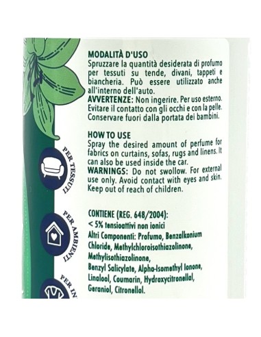 sweet home essenza profumante ambiente e tessuti 250ml - muschio bianco: tuttocasashop.live: pulizia e cura della casa