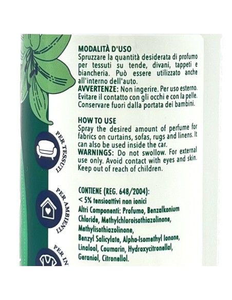 sweet home essenza profumante ambiente e tessuti 250ml - muschio bianco: tuttocasashop.live: pulizia e cura della casa