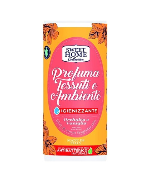 sweet home essenza profumante ambiente e tessuti 250ml - argan e vaniglia: tuttocasashop.live: pulizia e cura della casa