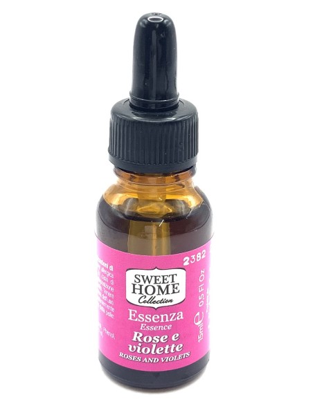 suarez sweet home oli essenziali 20ml essenza profumante - rosa e violette: tuttocasashop.live: pulizia e cura della casa