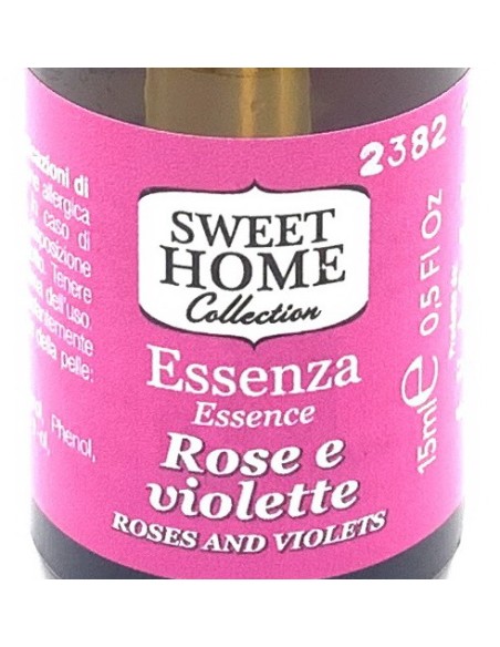 suarez sweet home oli essenziali 20ml essenza profumante - rosa e violette: tuttocasashop.live: pulizia e cura della casa