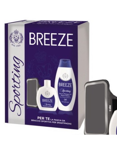 breeze sporting: deodorante 100ml + docciashampoo 400ml + fascia sport: tuttocasashop.live: igiene e cura della persona