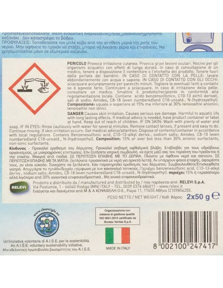 forzablu acqua blu wc - 2 pastiglie - deterge - anticalcare - lunga durata: tuttocasashop.live: pulizia e cura della casa