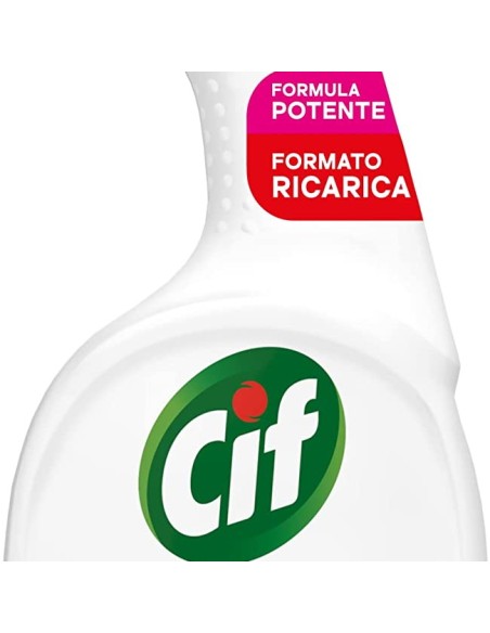 cif spray ricarica - 650ml - attivo con candeggina - 100% igienizzante: tuttocasashop.live: pulizia e cura della casa