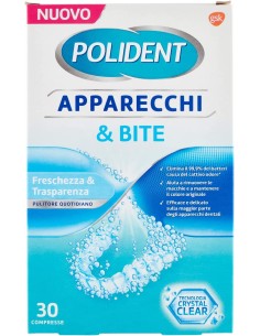 polident 30 compresse effervescenti - per la pulizia di apparecchi & bite: tuttocasashop.live: igiene e cura della persona