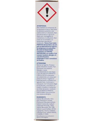 polident 30 compresse effervescenti - per la pulizia di apparecchi & bite: tuttocasashop.live: igiene e cura della persona