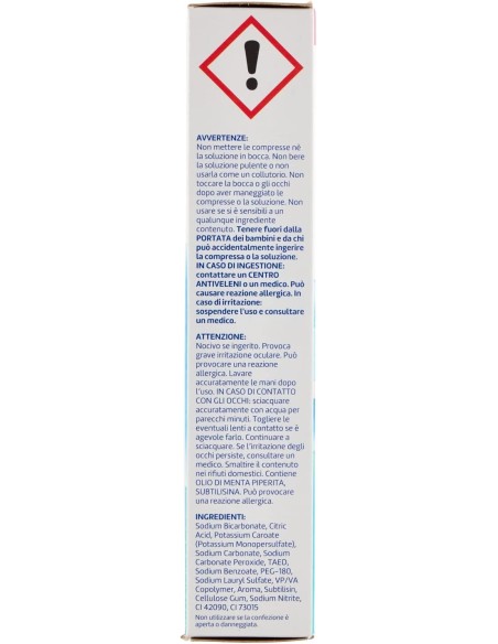 polident 30 compresse effervescenti - per la pulizia di apparecchi & bite: tuttocasashop.live: igiene e cura della persona