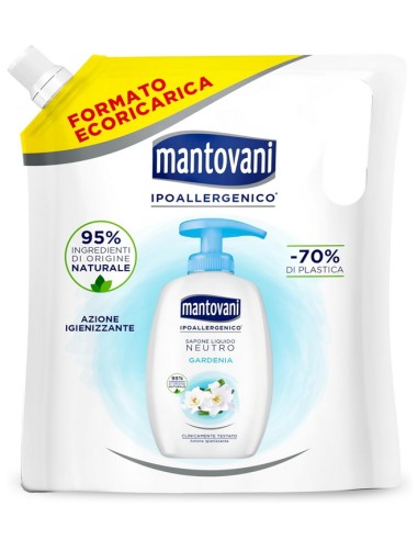 mantovani sapone sapone liquido - ecoricarica 750ml - classico: tuttocasashop.live: igiene e cura della persona