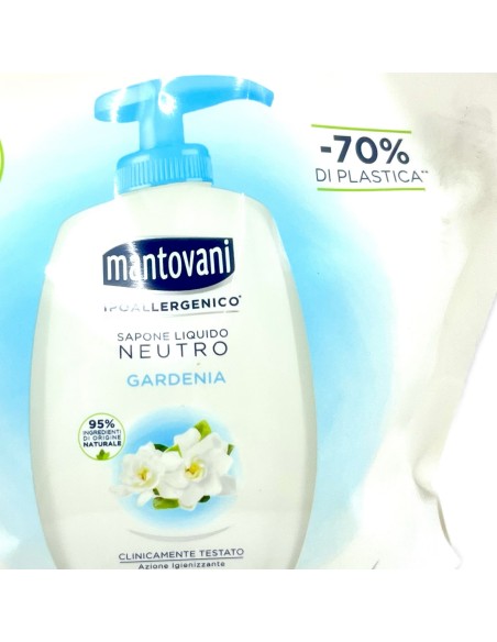 mantovani sapone sapone liquido - ecoricarica 750ml - classico: tuttocasashop.live: igiene e cura della persona