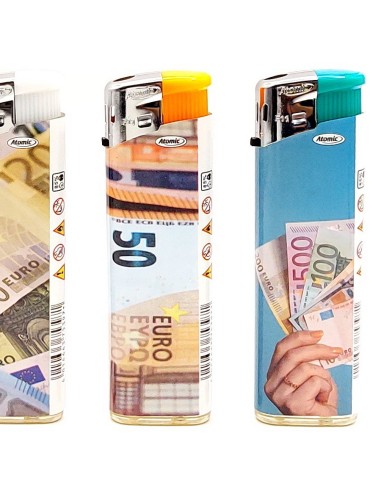 atomic accendino piezo elettronico - decori assortiti - euro: tuttocasashop.live: altro - bazar
