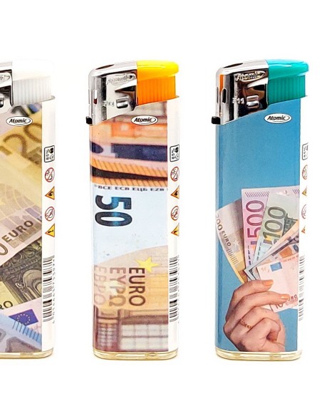 atomic accendino piezo elettronico - decori assortiti - euro: tuttocasashop.live: altro - bazar