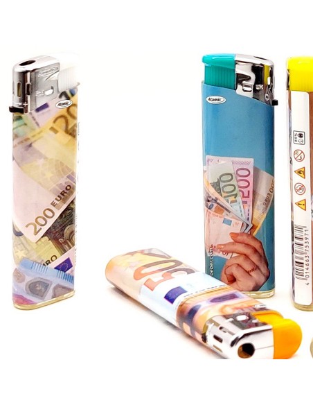 atomic accendino piezo elettronico - decori assortiti - euro: tuttocasashop.live: altro - bazar